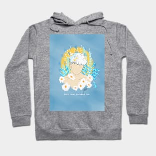 boys love flowers too Hoodie